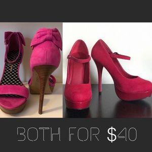 2 PAIRS!!! 👠 SZ 9